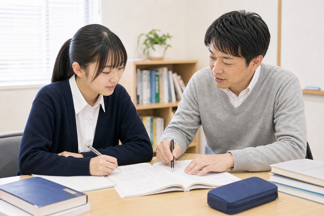 テストの成績が上がりました！